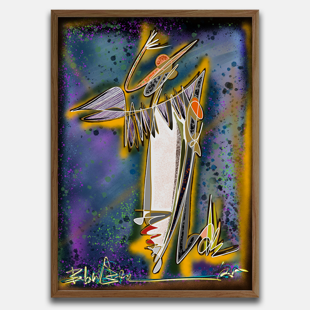 A Portrait - Modern Love Community - Baskı — görsel 1