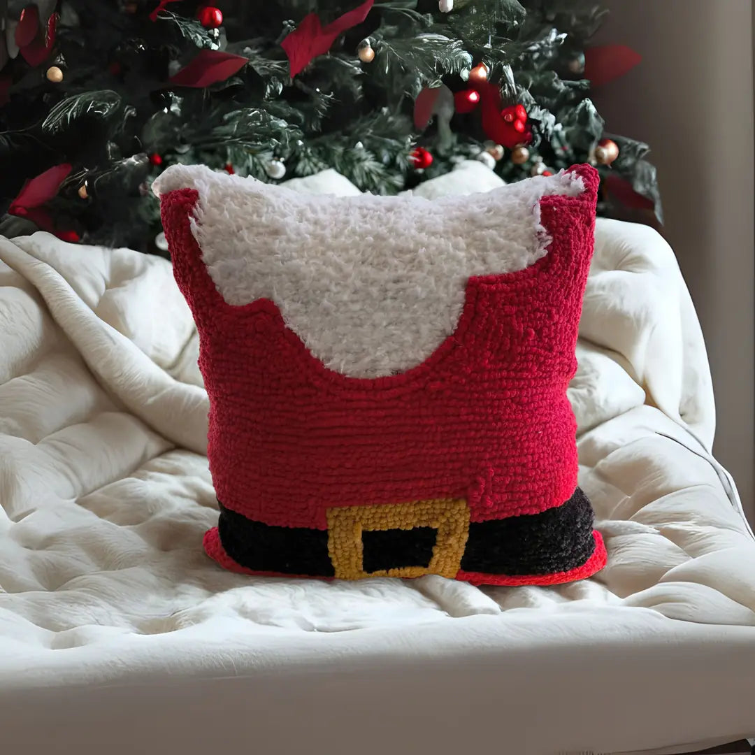 Noel Baba Tufting Kırlent - 1