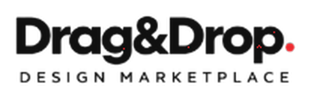 Drag&Drop siyah logo – Design Marketplace