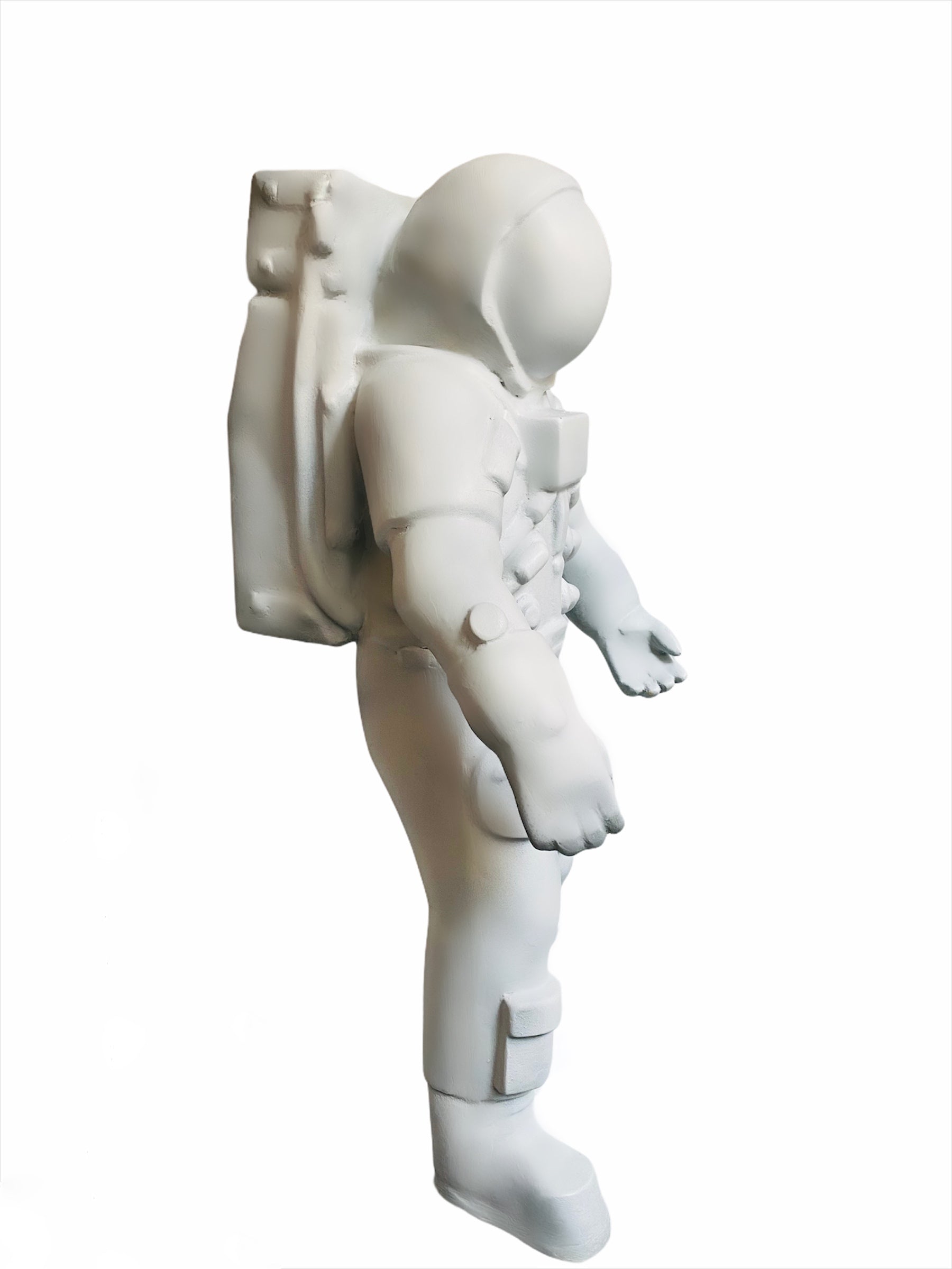 White Astronot Heykeli