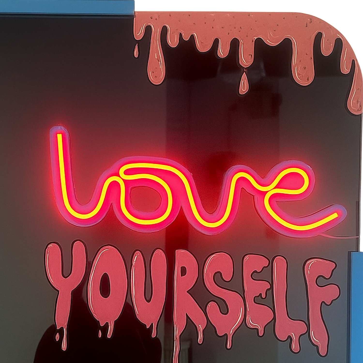 Design Wall Mirror Love Yourself