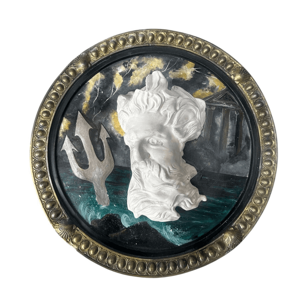 Poseidon Rölyef Tablo Heykel