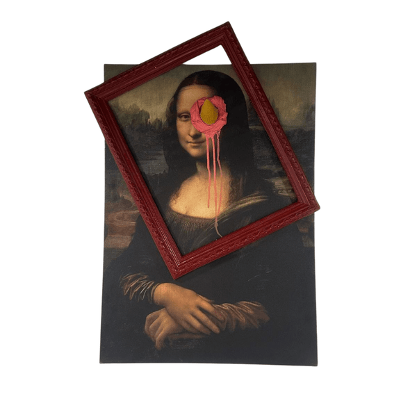 Ice Cream Mona Lisa Tablo Heykel