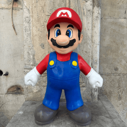 Super Mario Heykel - vinterro