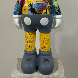 Design Basquiat Kaws Small