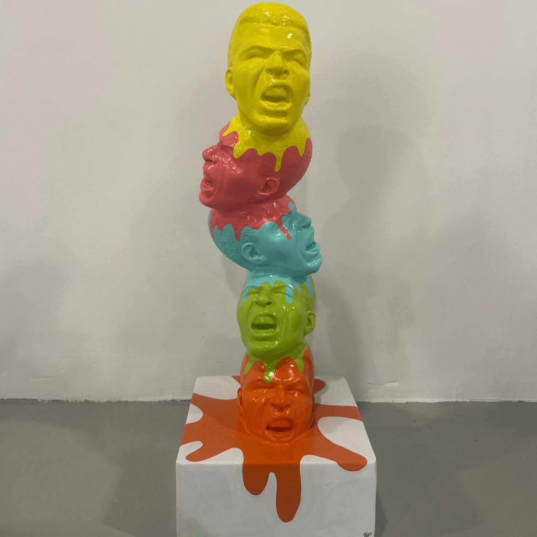 Design Melting Heads Sculpture - vinterro