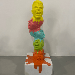 Design Melting Heads Sculpture - vinterro