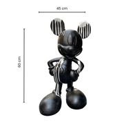 Design Mickey Sculpture Black - vinterro