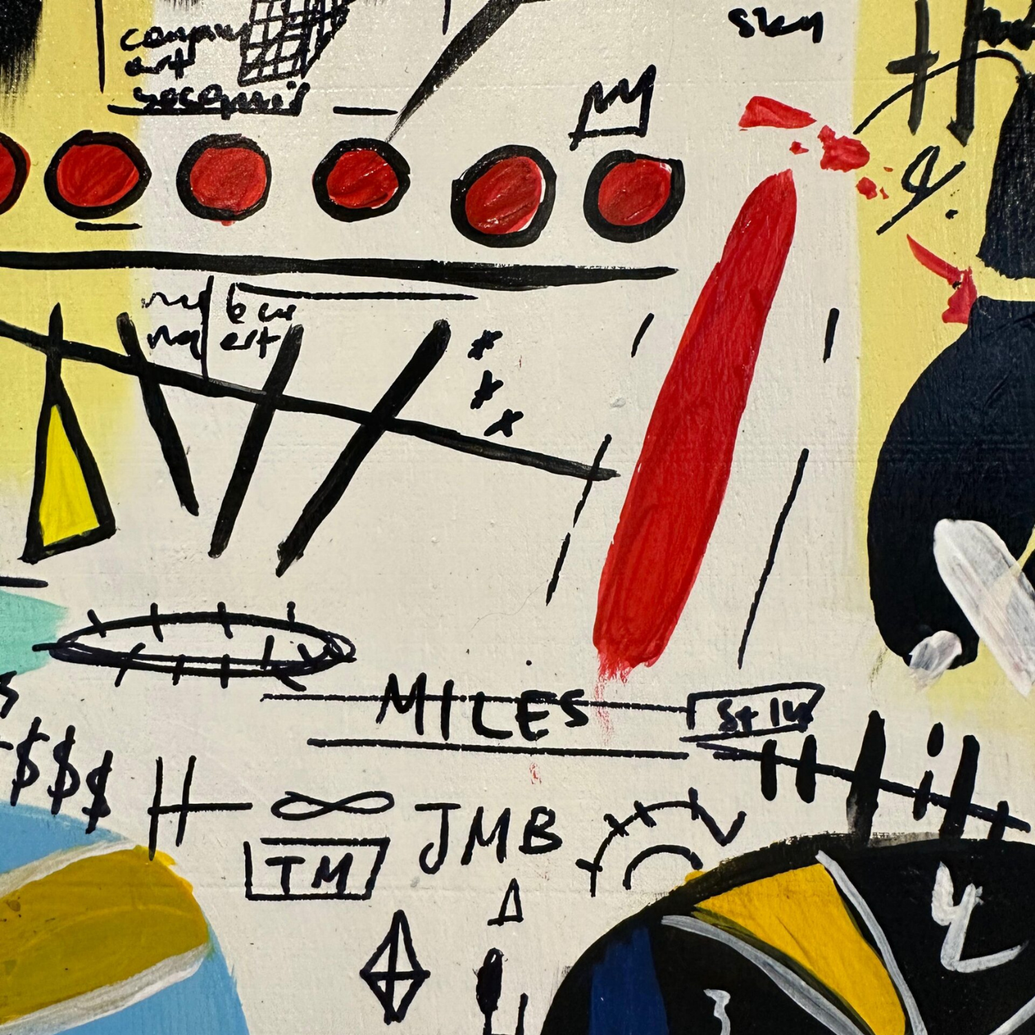 Basquiat 2 – Skateboard Tablo