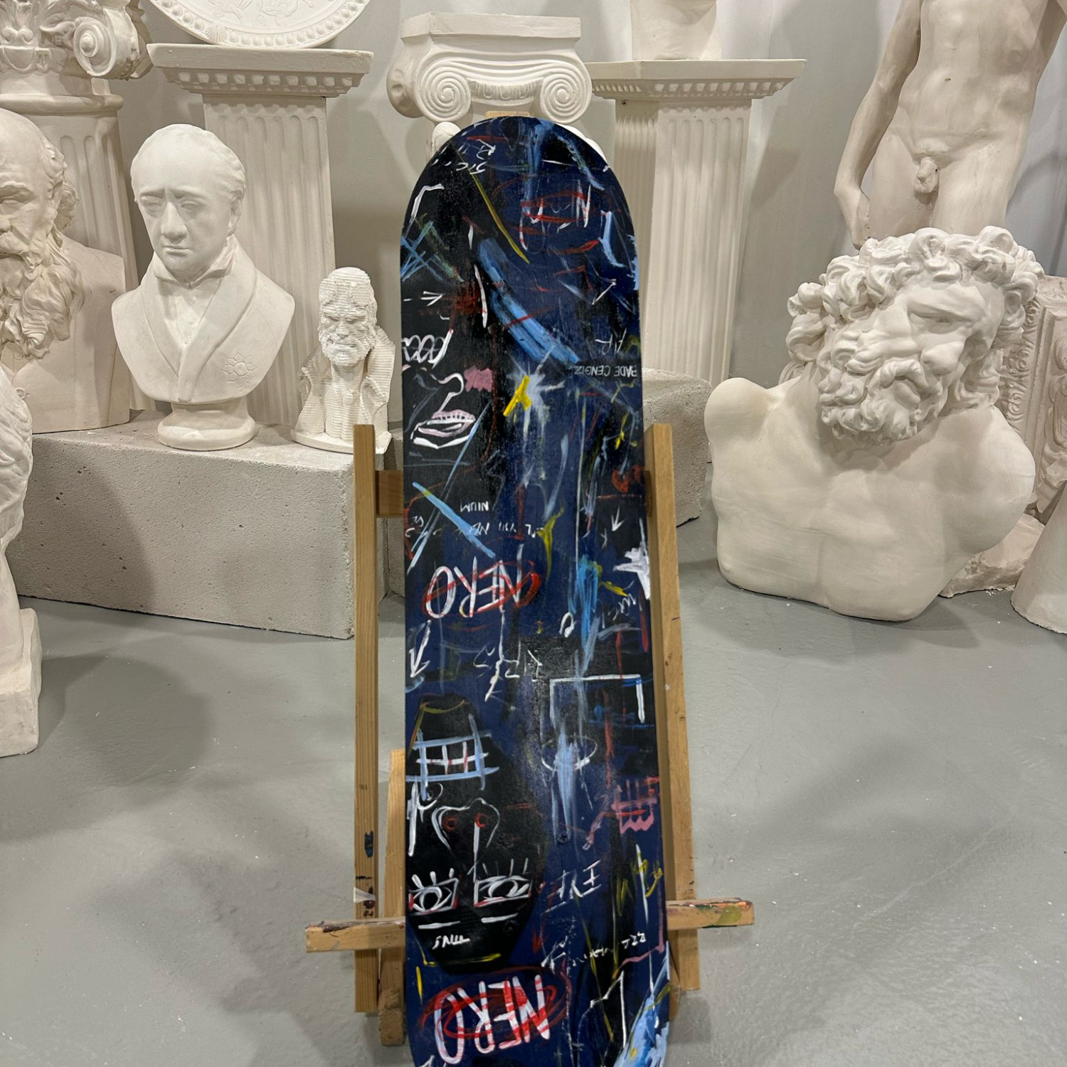 Basquiat Skateboard Tablo