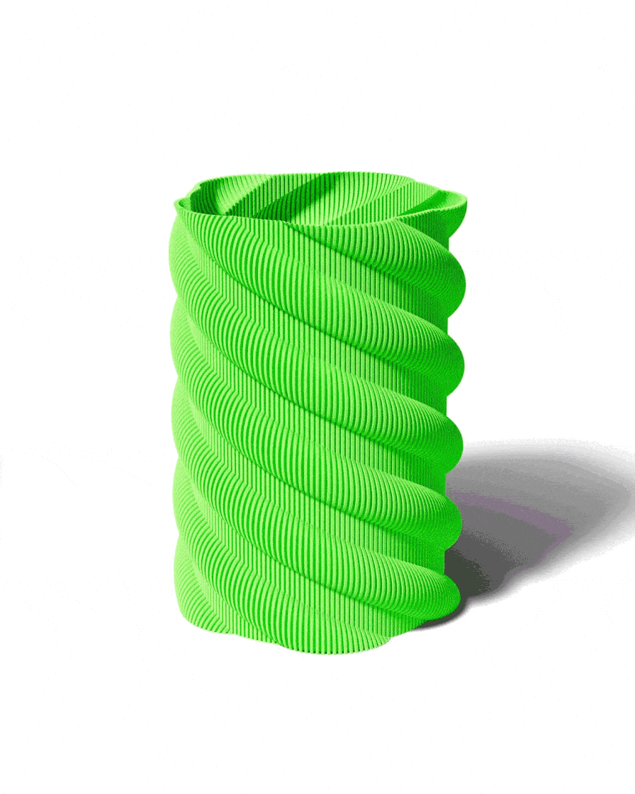Vida Spiral Dekoratif Vazo özgün model görseli