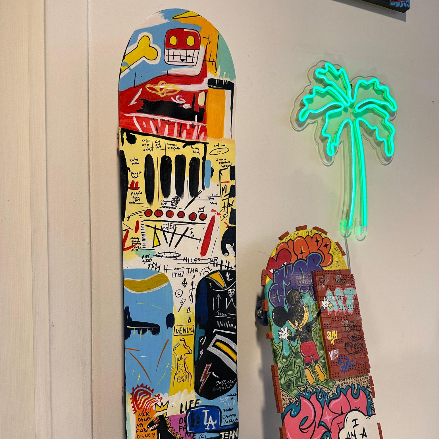 Basquiat 2 – Skateboard Tablo