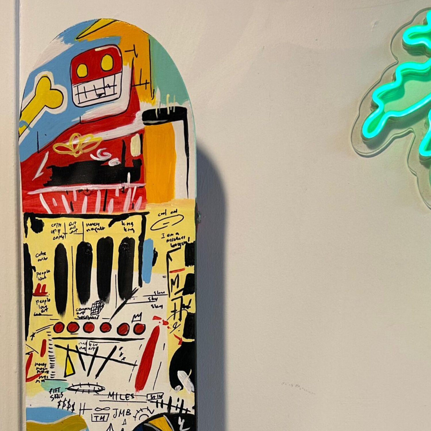 Basquiat 2 – Skateboard Tablo
