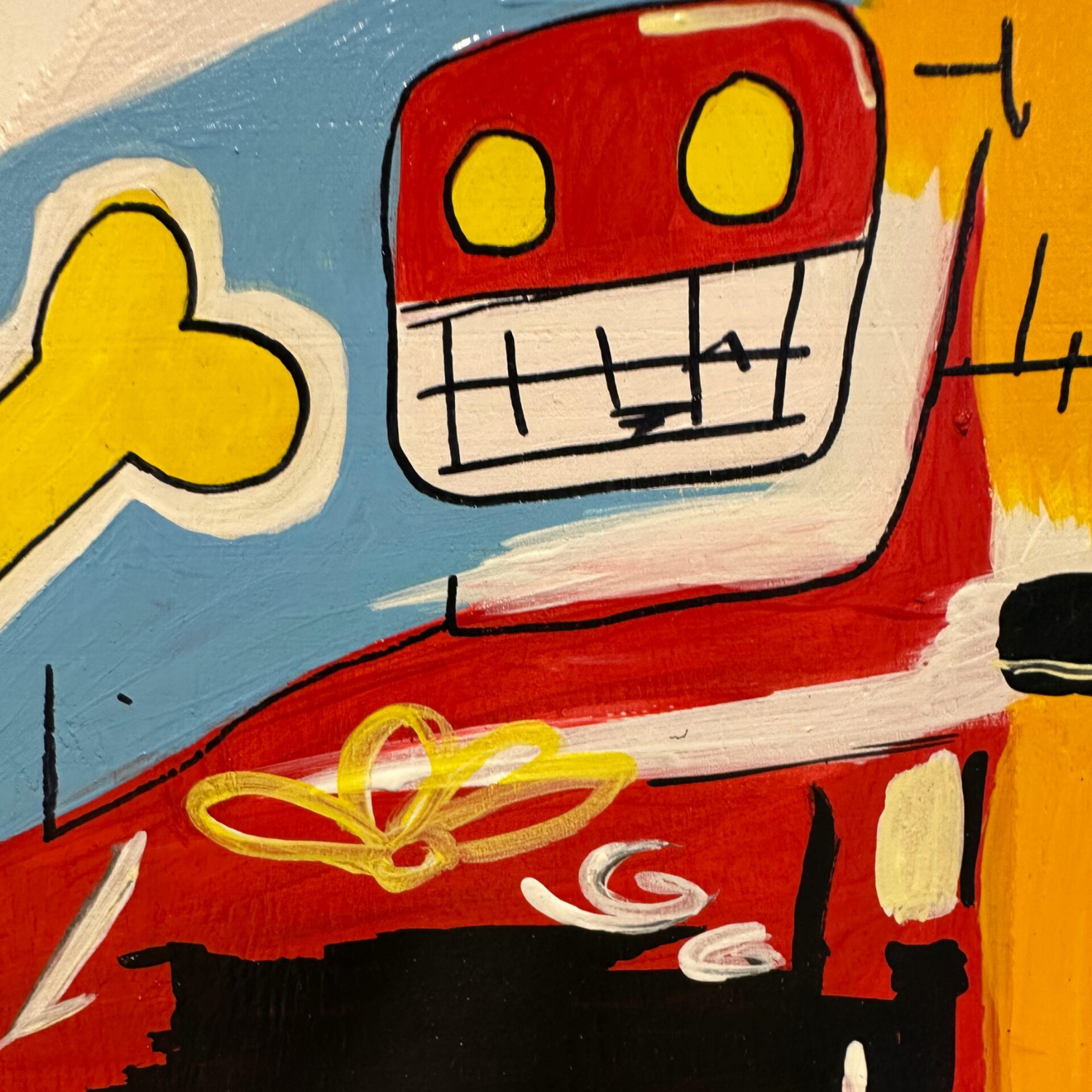 Basquiat 2 – Skateboard Tablo