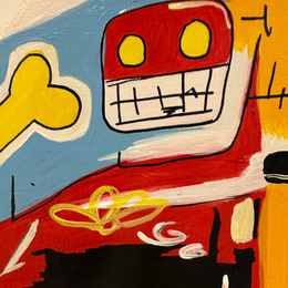 Basquiat 2 – Skateboard Tablo