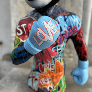 Design Boksör Mickey Pop Art – 2 Heykel - vinterro