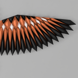 GEOMETRIC OWL WALL ART - vinterro