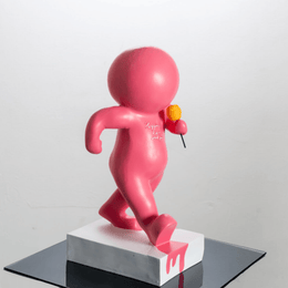 Design Haring – Baby Pink - vinterro