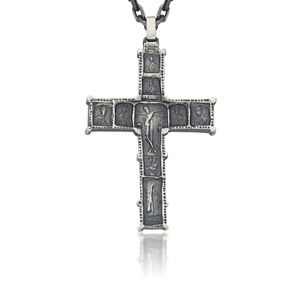 Haç Gümüş Kolye — Altar Design Studio