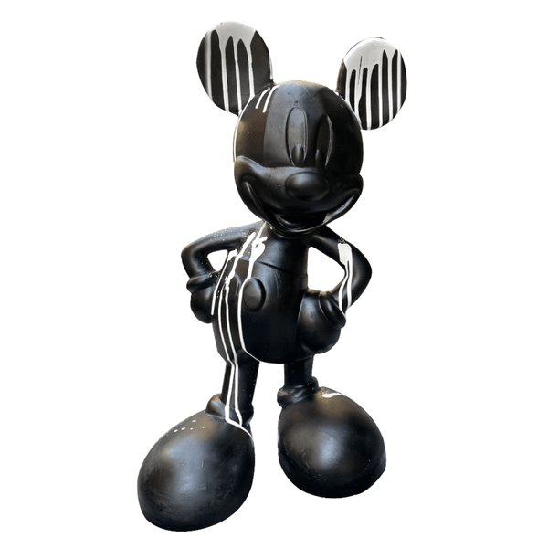 Design Mickey Sculpture Black