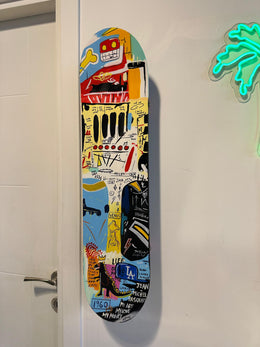 Basquiat Skateboard Tablo2