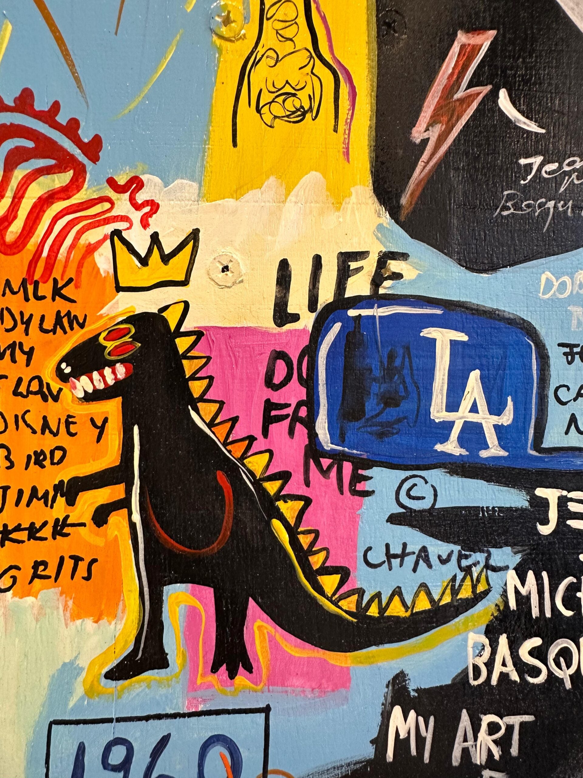 Basquiat Skateboard Tablo4