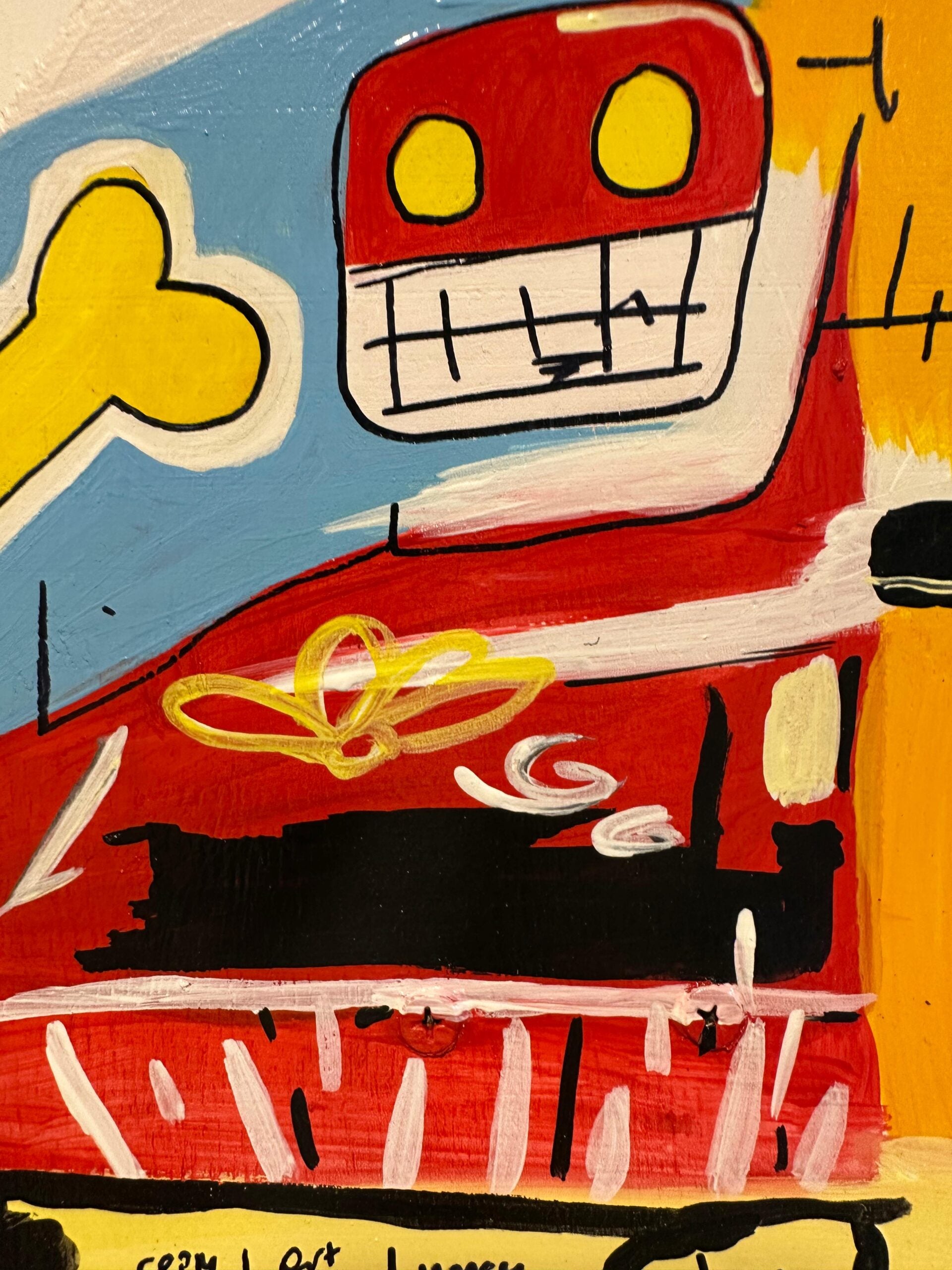 Basquiat Skateboard Tablo5