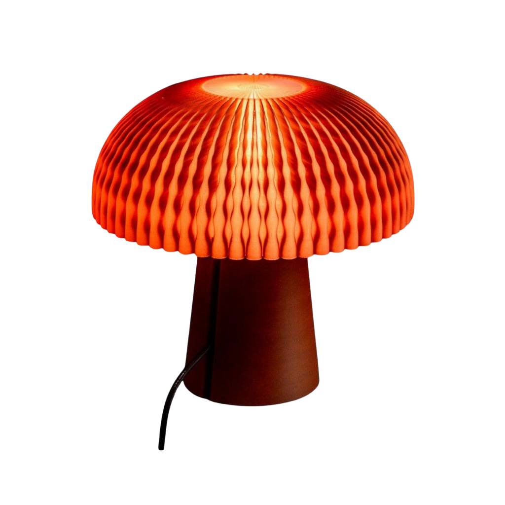 Orange Table Lamp