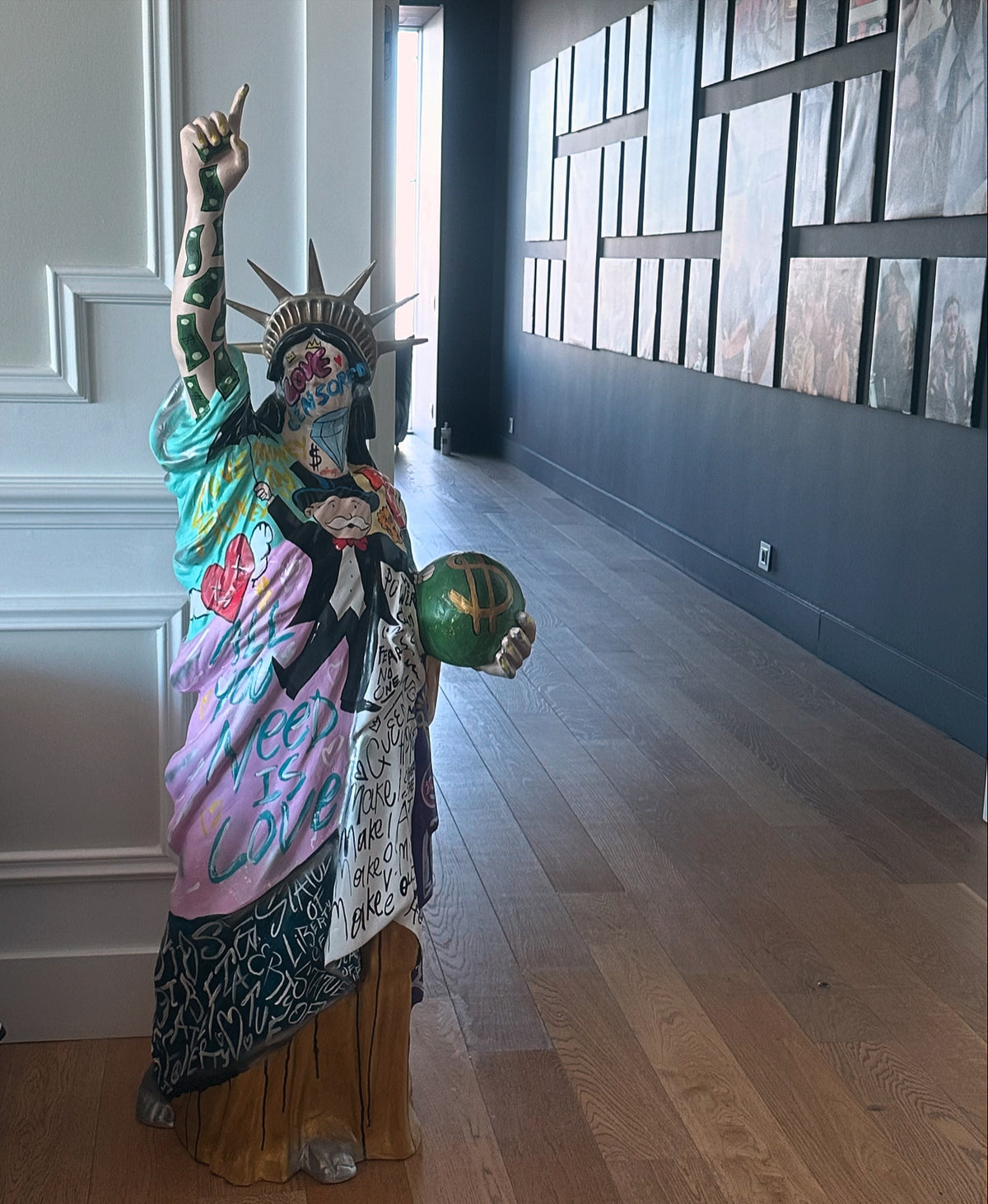 Statue of Liberty Pop Art ürün görseli