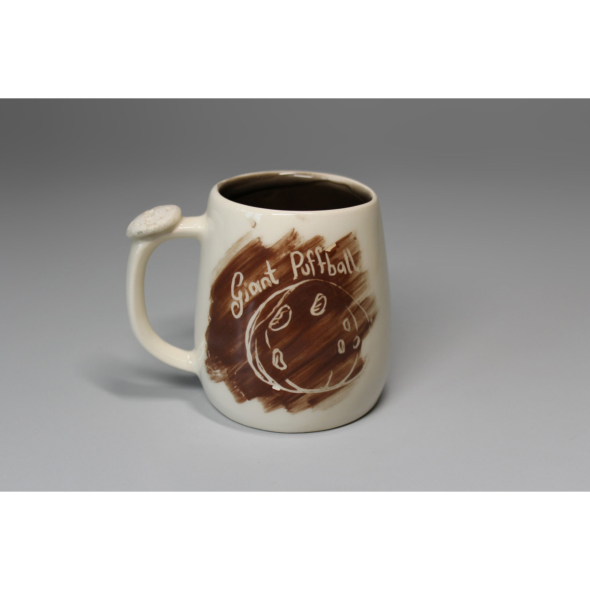 Giant Puffball Handled Mug | Drag&Drop