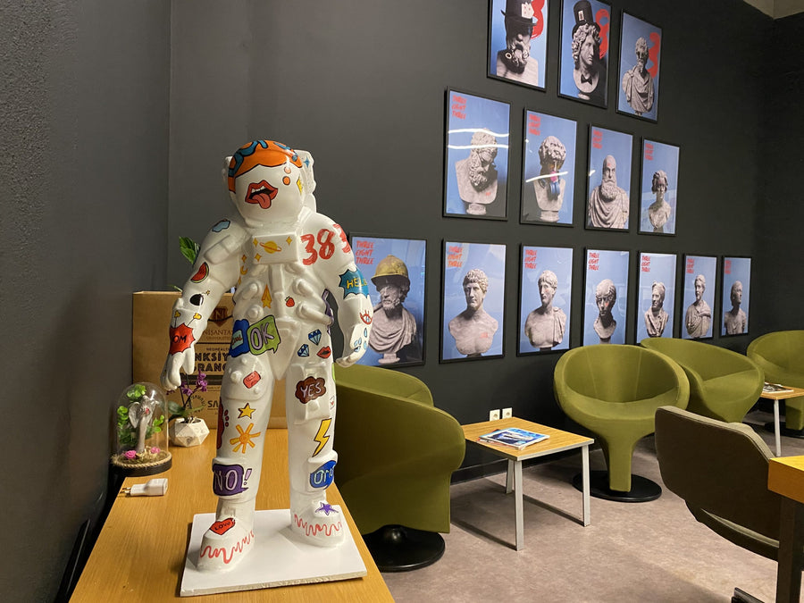 Design Pop Art Astronot