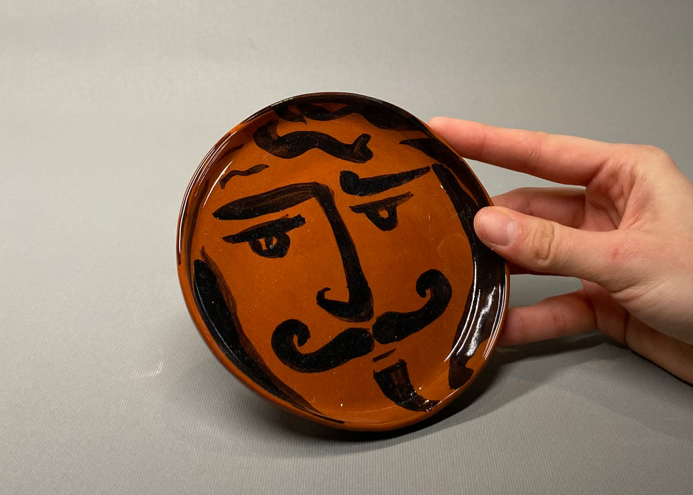 Face of Man Plate | Drag&Drop