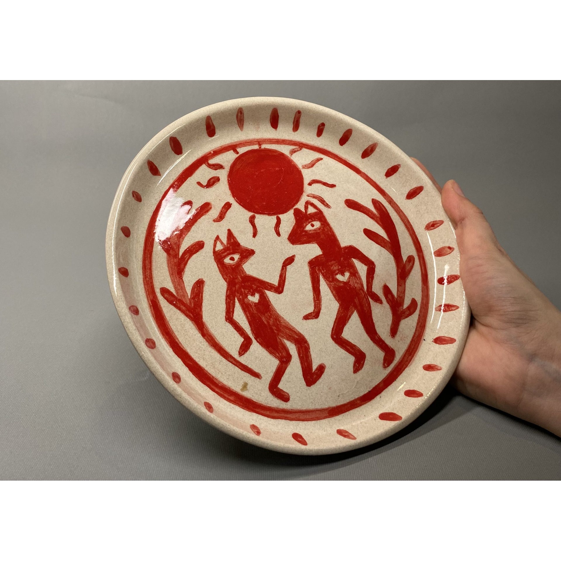 Red Wolves Plate | Drag&Drop