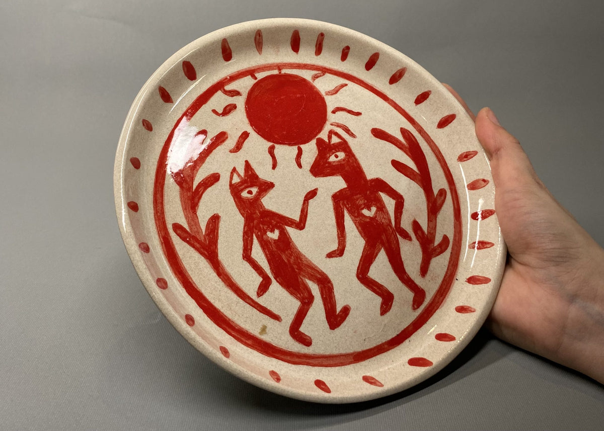 Red Wolves Plate | Drag&Drop