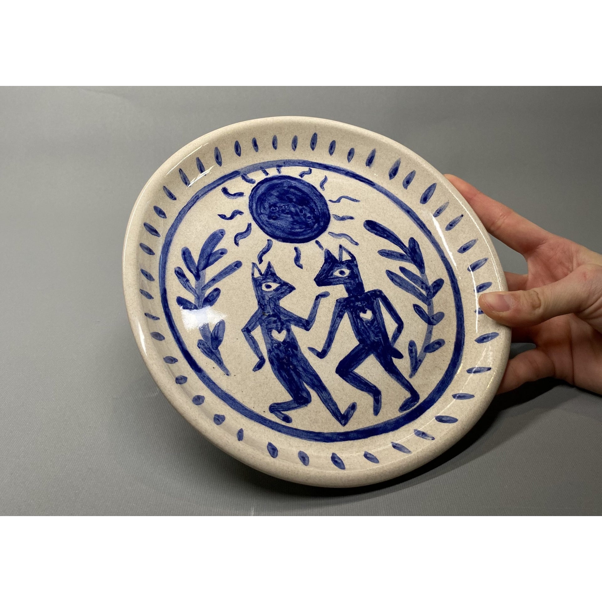 Blue Wolves Plate | Drag&Drop