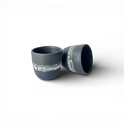 Dokulu Bardak Siyah – seramik – görsel 8