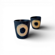 Kulpsuz Bardak Benekli – seramik – görsel 5