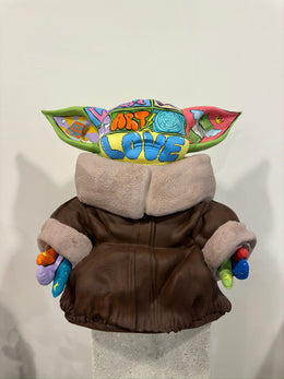 Meditation Yoda Pop Art
