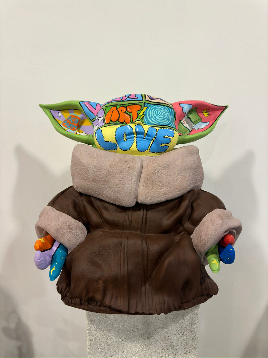 Meditation Yoda Pop Art ürün görseli
