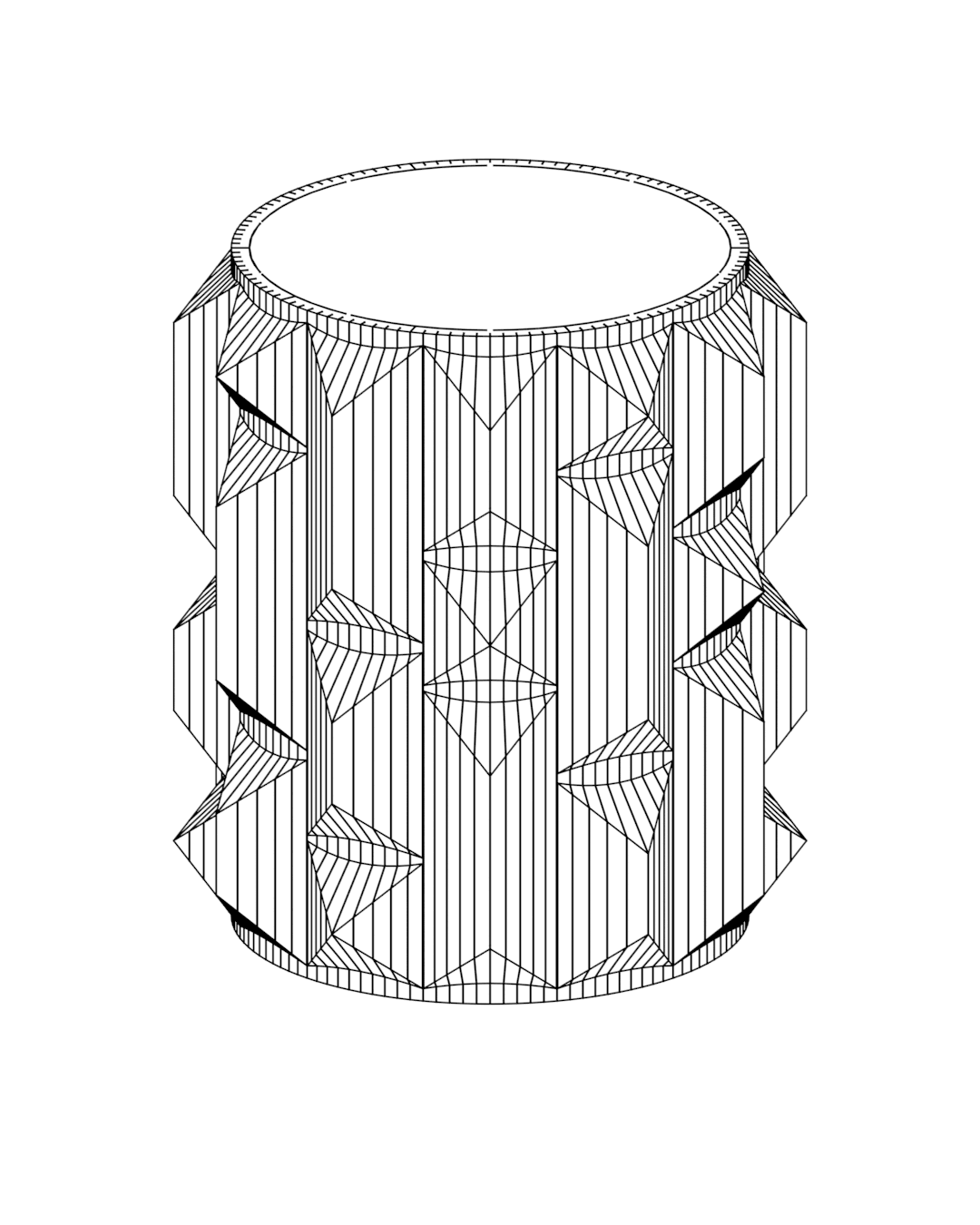 PRISMA VASE - vinterro