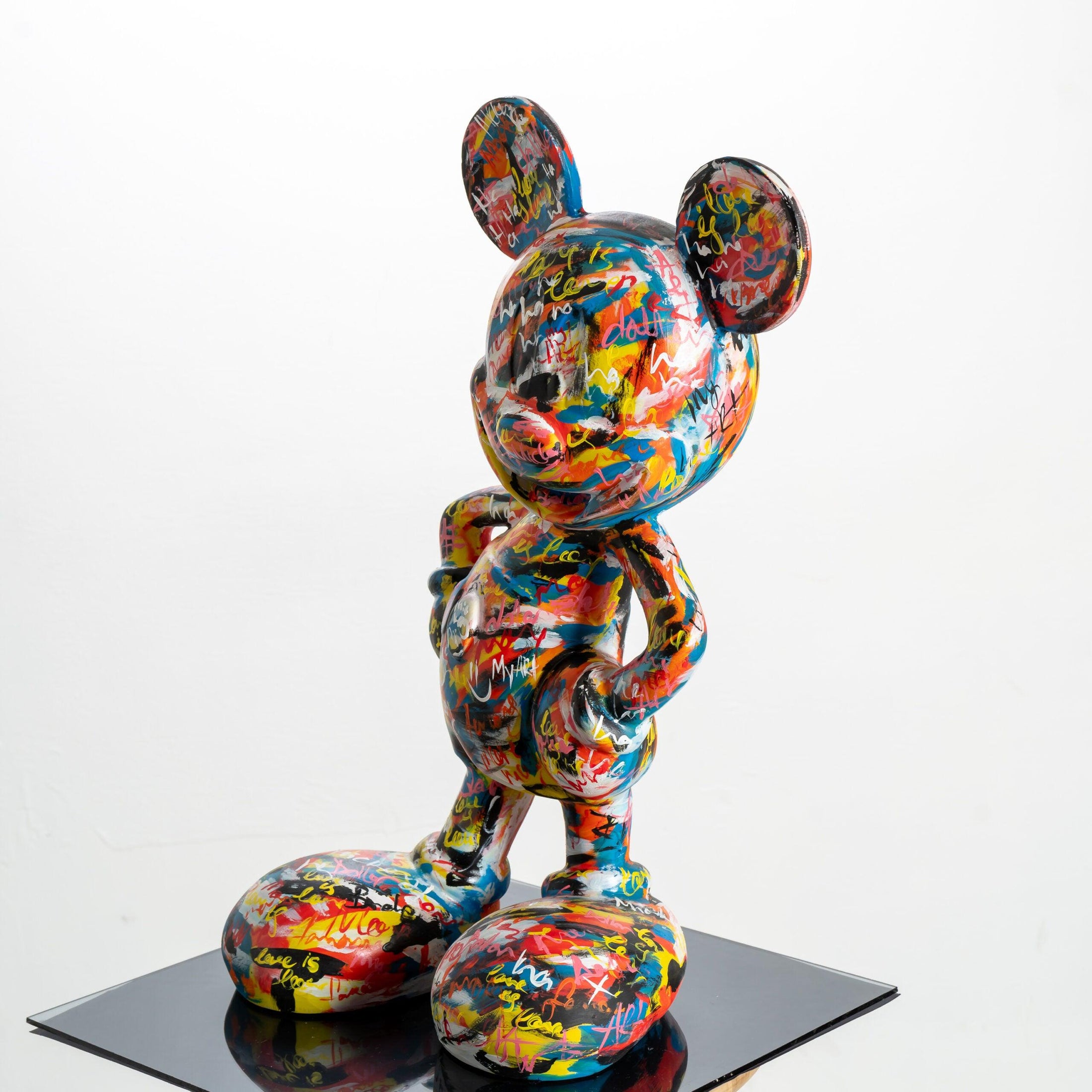 Design Mickey Basquiat Sculpture II - vinterro