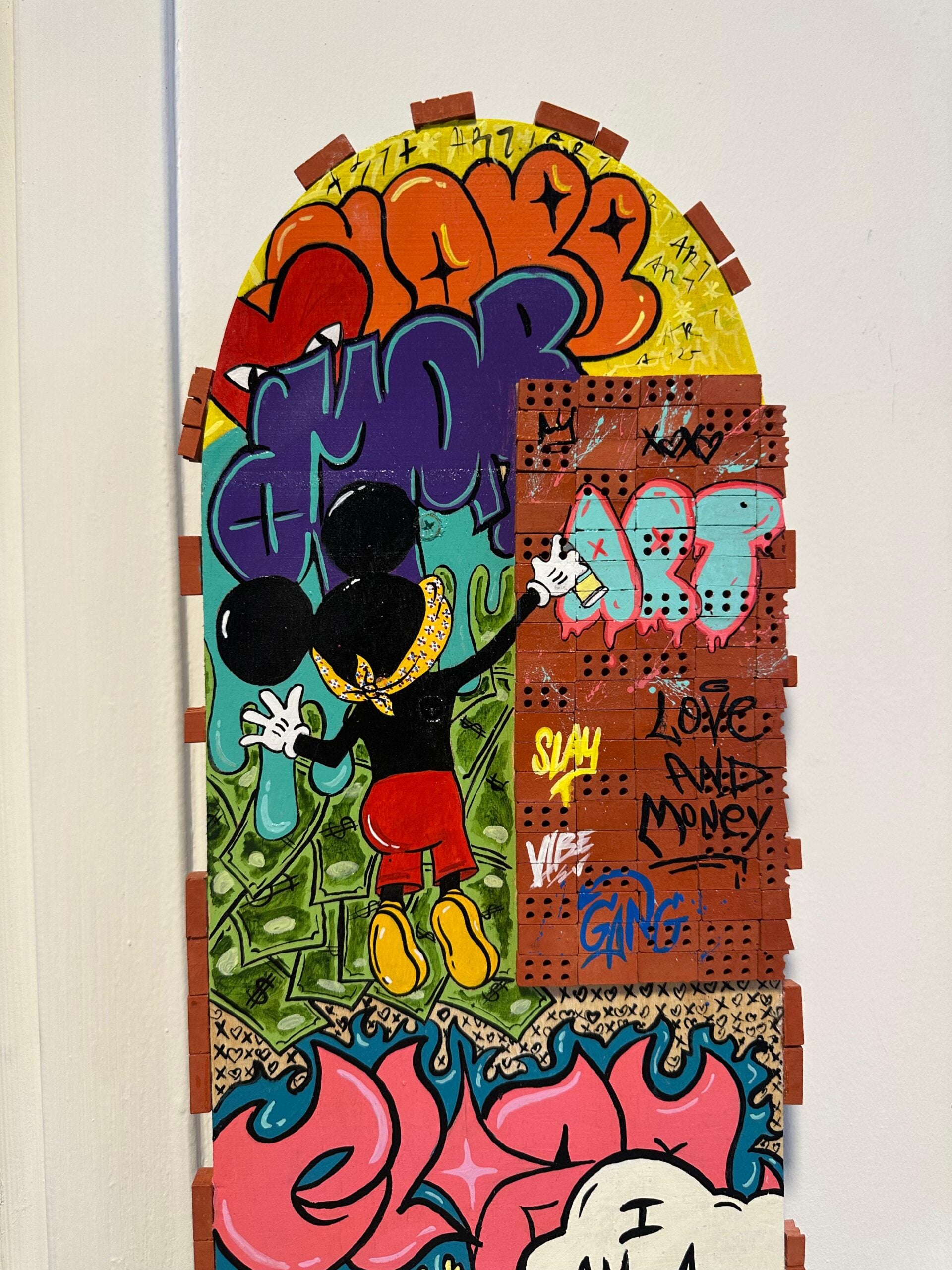 Pop Art Skateboard Tablo2
