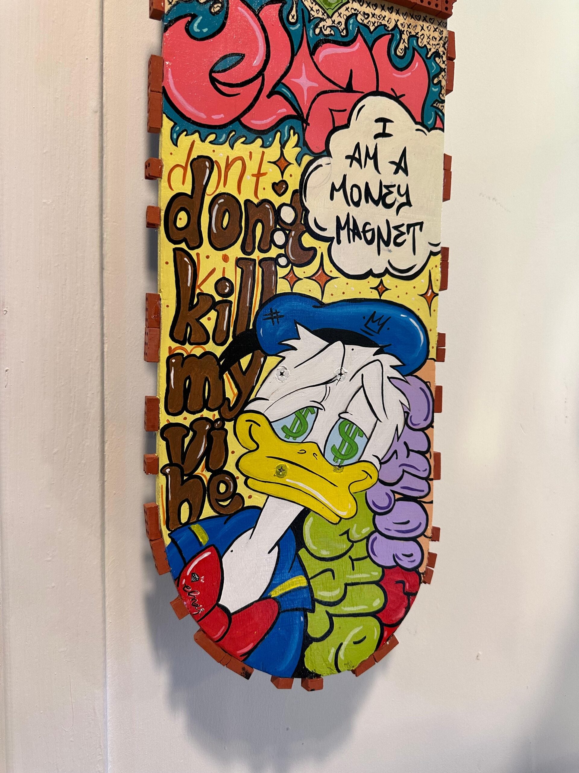Pop Art Skateboard Tablo4