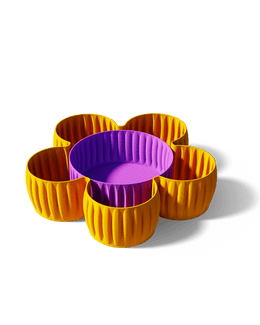 Flower Plate - vinterro