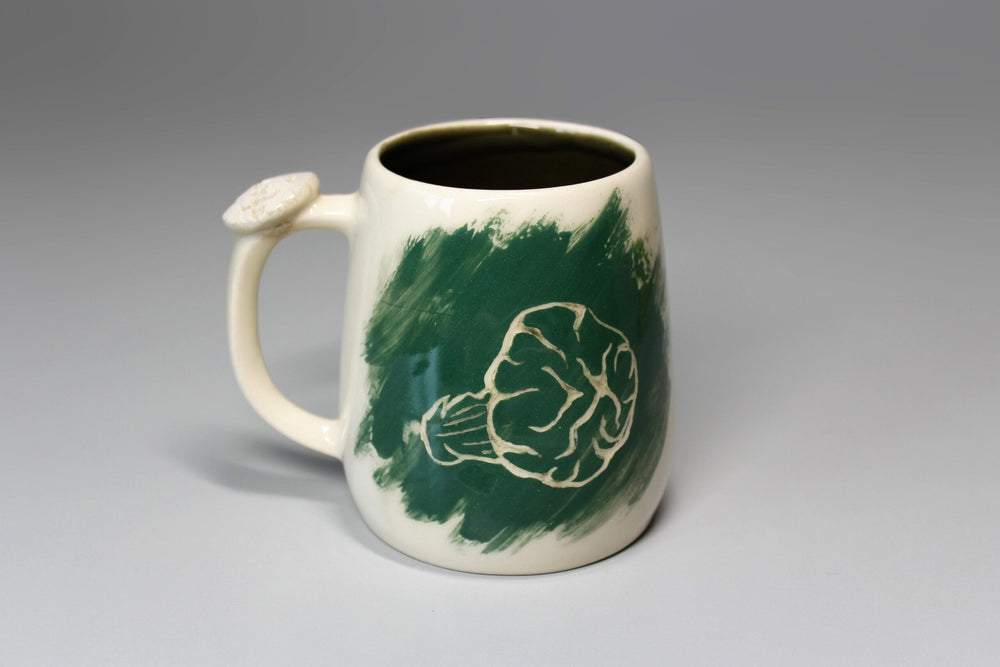 Shiintake Handled Mug | Drag&Drop