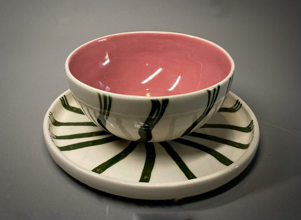 Pink Bowl&Tabak Set | Drag&Drop