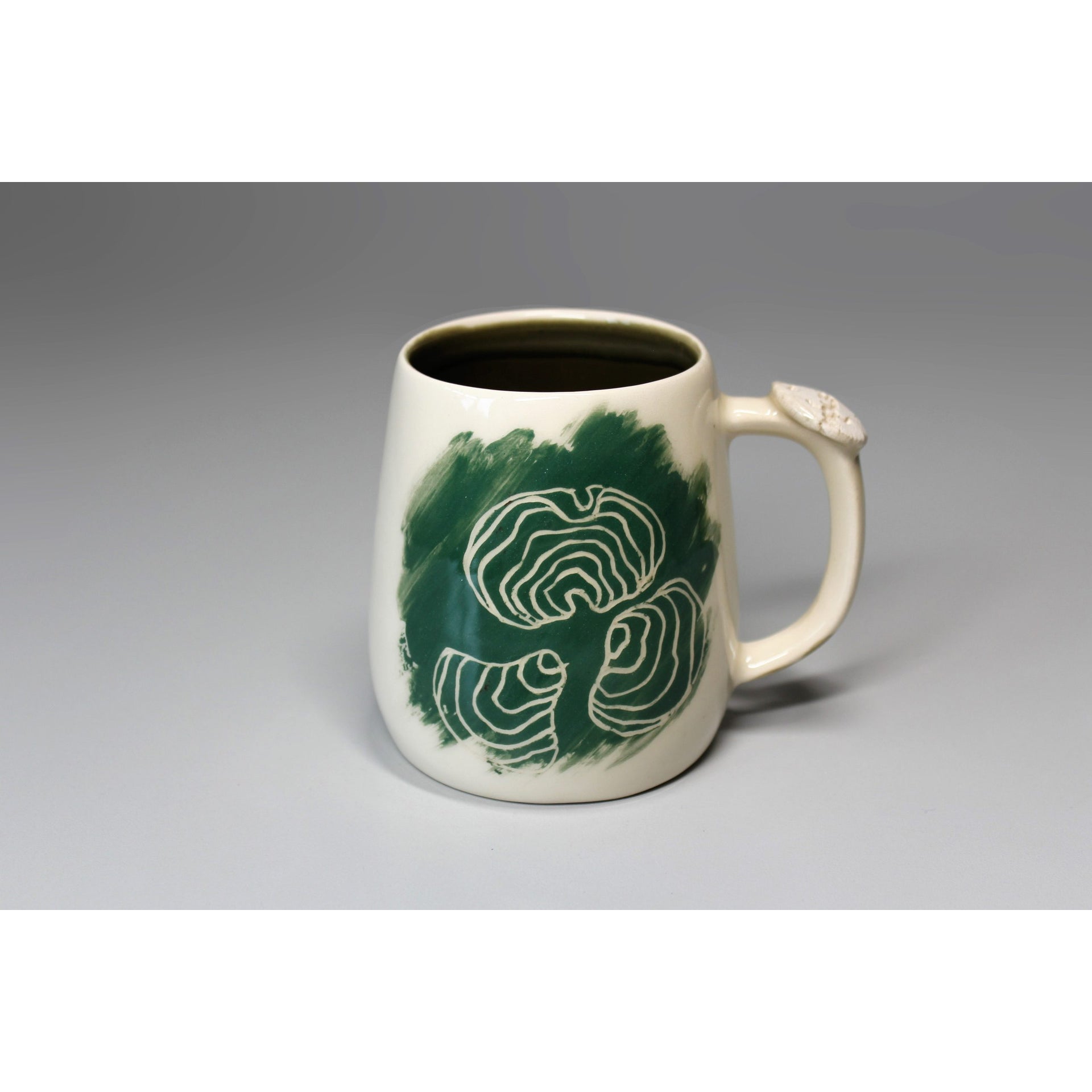 Turkey Tail Handled Mug | Drag&Drop