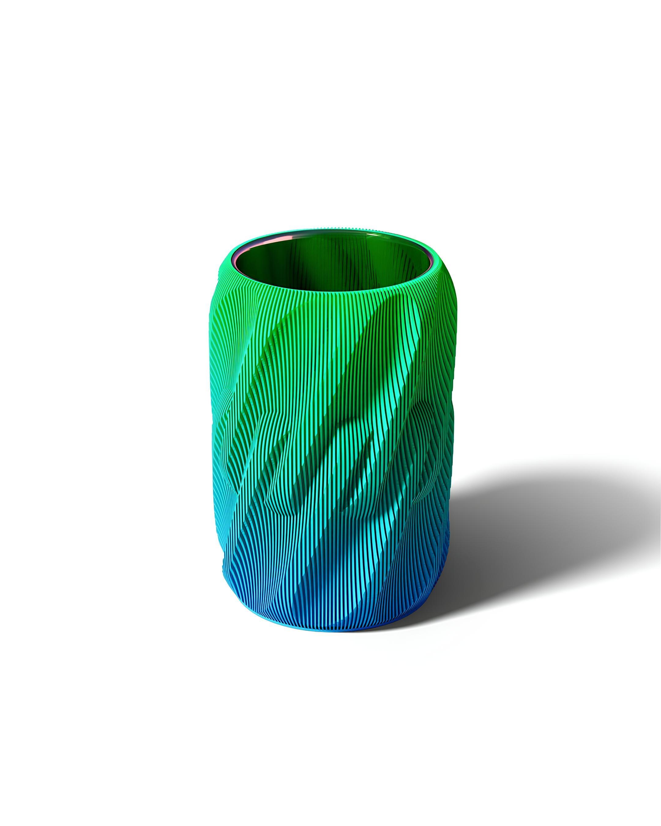 3D Baskı Vazo - Untitled - vinterro