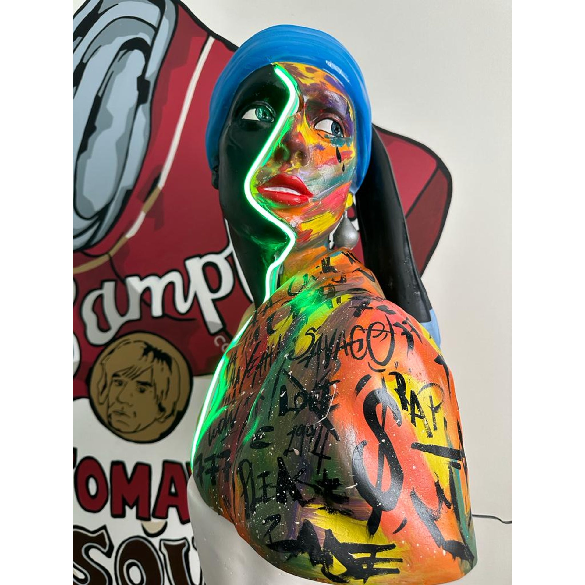 İnci Küpeli Kız x Basquiat ürün görseli