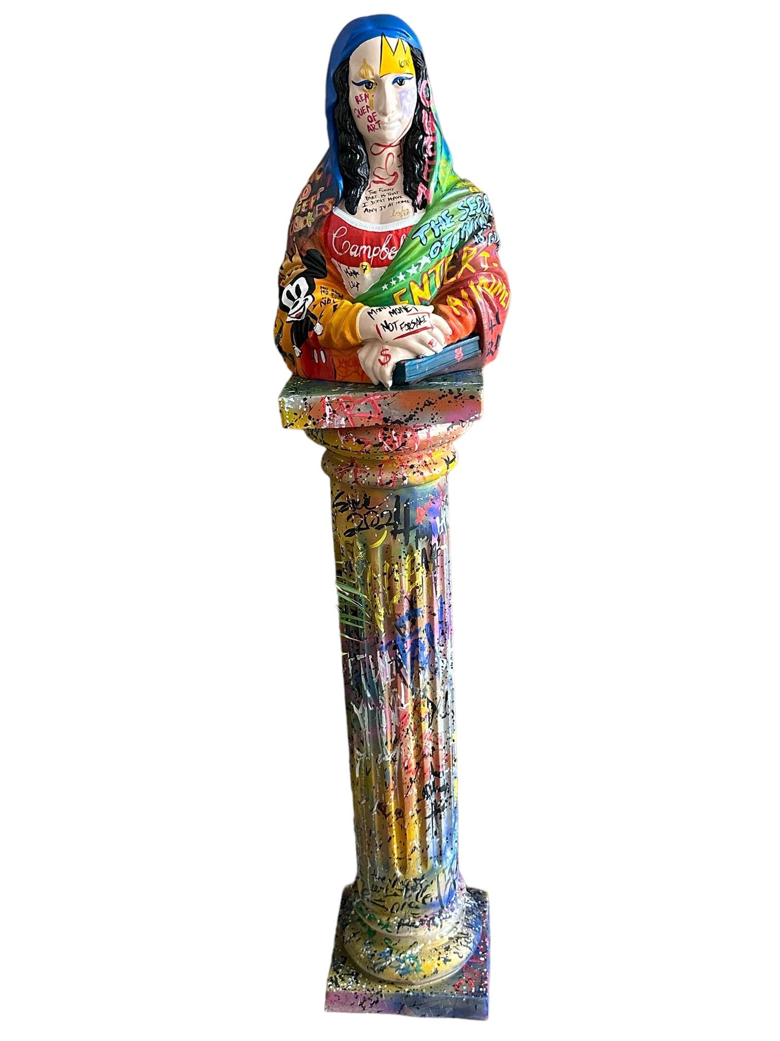 Pop Art Mona Lisa x Street Art Column
